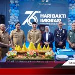 Mengabdi Tanpa Batas dan Imigrasi Berbakti untuk Negeri, Wabup Lampung Selatan Hadiri Syukuran Hari Bhakti Imigrasi ke-76 di Kalianda